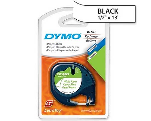 Dymo LT Paper Label Tape 12mm